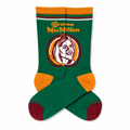 Brenna Mac Green Retro Socks