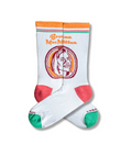 Brenna Mac White Retro Socks